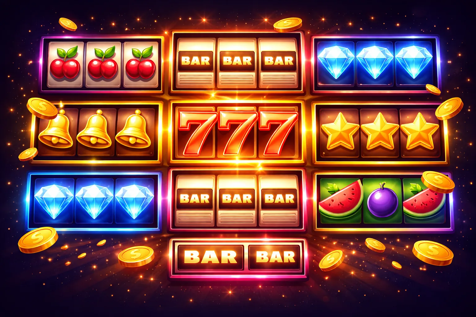 Casino slot oyunlari koleksiyonu